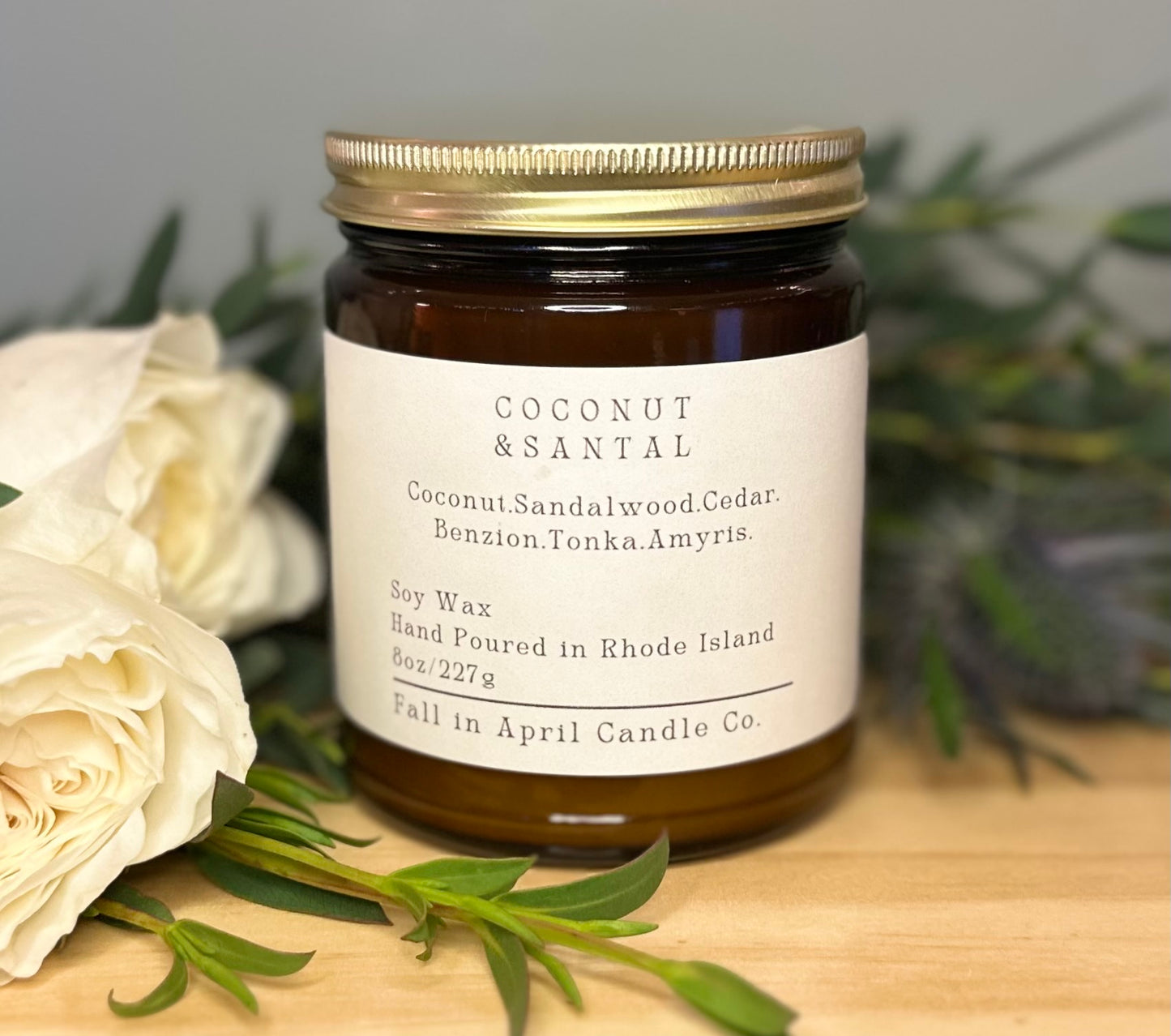 Coconut & Santal 8 oz