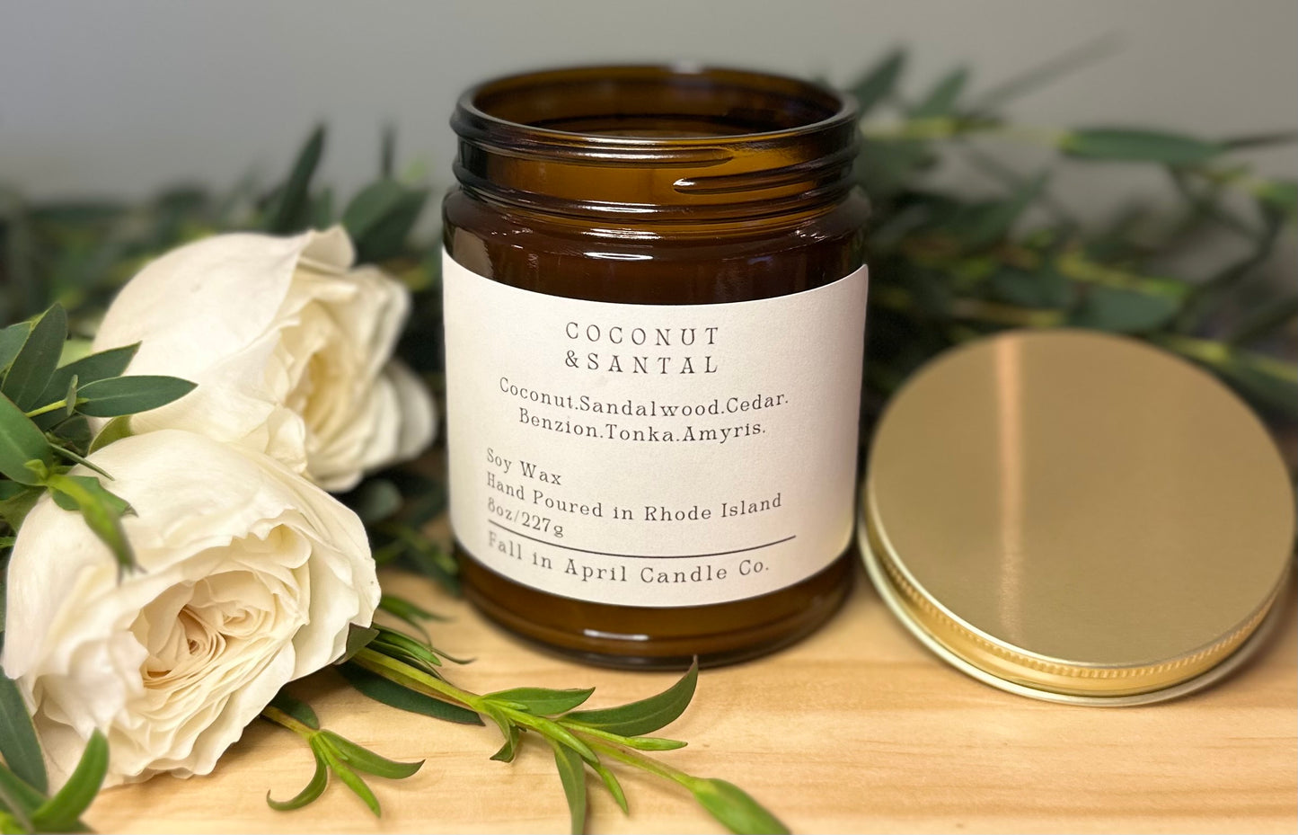 Coconut & Santal 8 oz