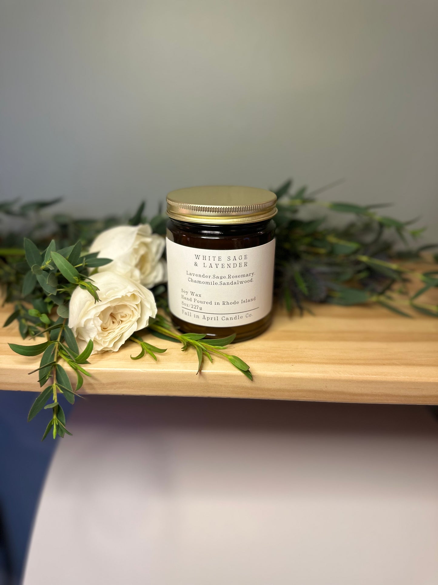 White Sage & Lavender 8 oz