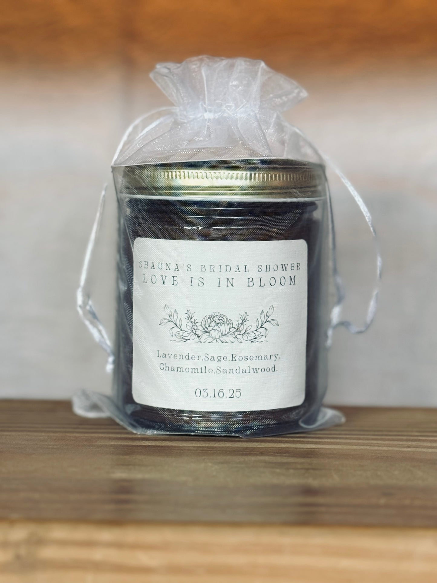 Custom 8 oz Candle