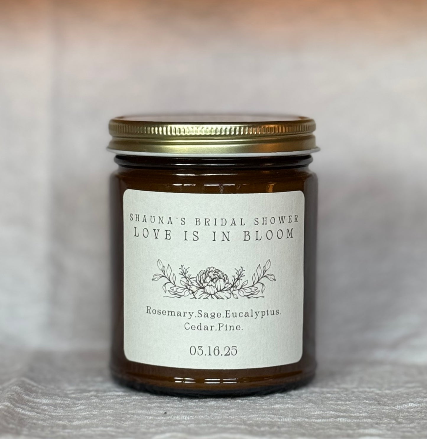 Custom 8 oz Candle